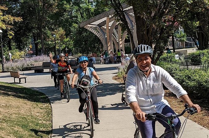 E-bike Toronto's Dynamic Neighbourhoods - CAMH offers a serious look at mental health