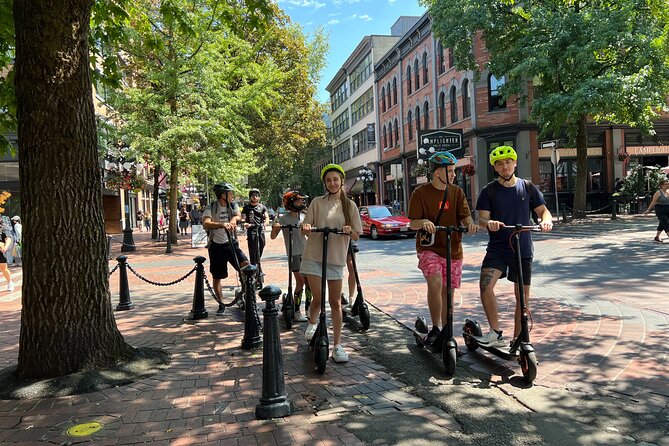 E-scooter & EUC guided tour to the secret spots in Vancouver - Safety, age, and practical planning