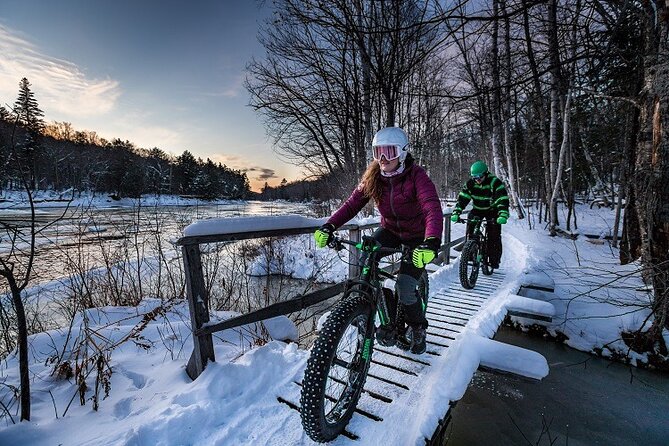 Electric Fat Biking Adventure in Banff | Small Group Adventure - Vermilion Lakes and Mount Rundle views