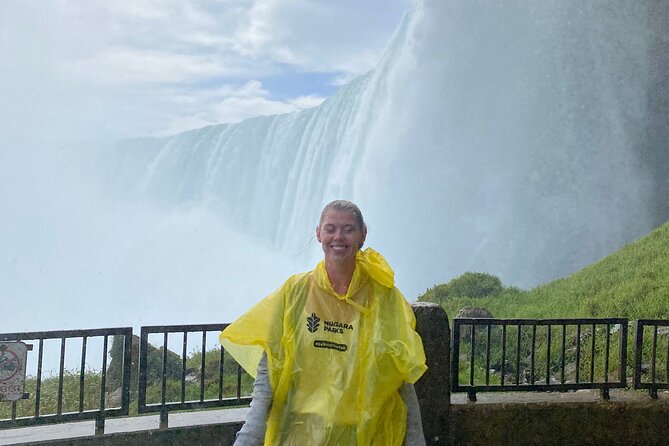 Epic Niagara Falls Private Tour w/ Tower, Journey & Boat Cruise - Journey Behind the Falls puts you beside the Horseshoe Falls