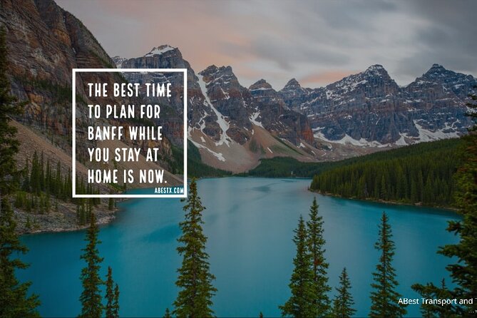Experience Banff & Lake Louise | Moraine - PRIVATE DAY TOUR - Banff Avenue, Bow Falls, and Surprise Corner