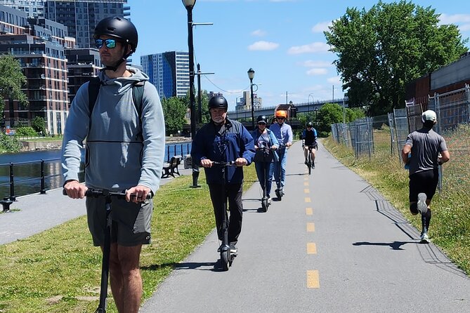 Experience Old Montreal on e-scooters with a local comedian - Bota Bota, Griffintown, and useful local suggestions