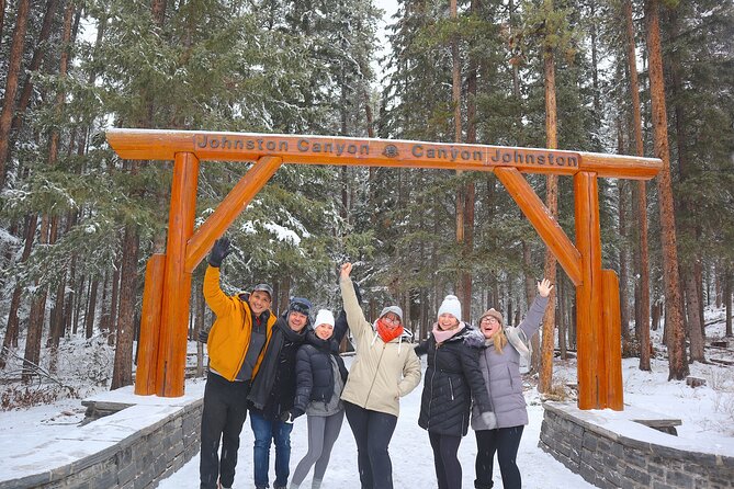 Explore Banff National Park with Our Premium Day Tour - Winter replaces Moraine Lake with Johnston Canyon