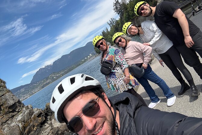 Explore Stanley Park on Electric Scooters - Siwash Rock and the coastal forest
