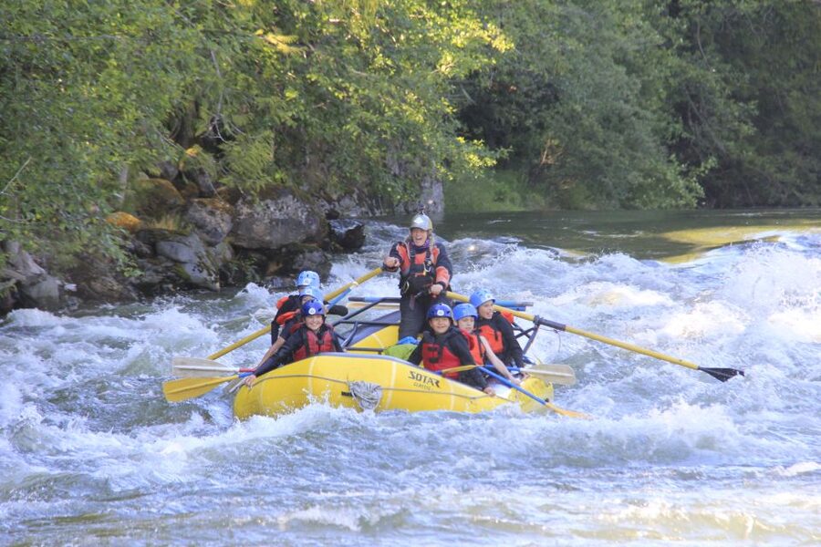 Family-Friendly Cheakamus Splash - The water fight and optional river swim