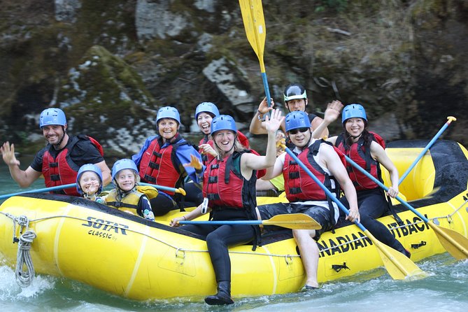Family Friendly Cheakamus Splash Rafting - Booking details that matter