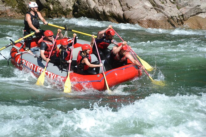 Family Friendly Whitewater Rafting - Getting suited up for the Clearwater