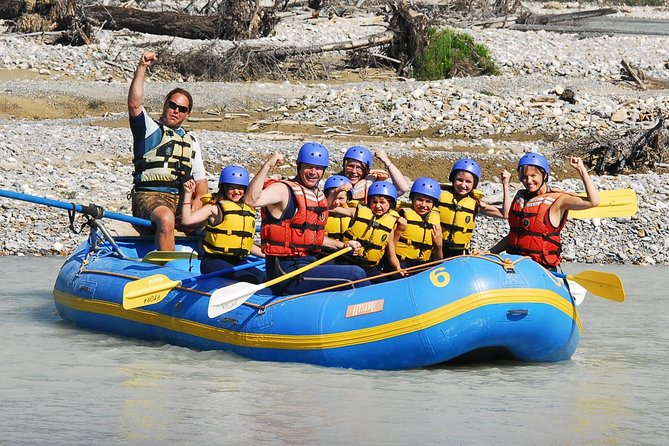 Family Rafting Adventure | Kicking Horse River - The calm float through the upper canyon