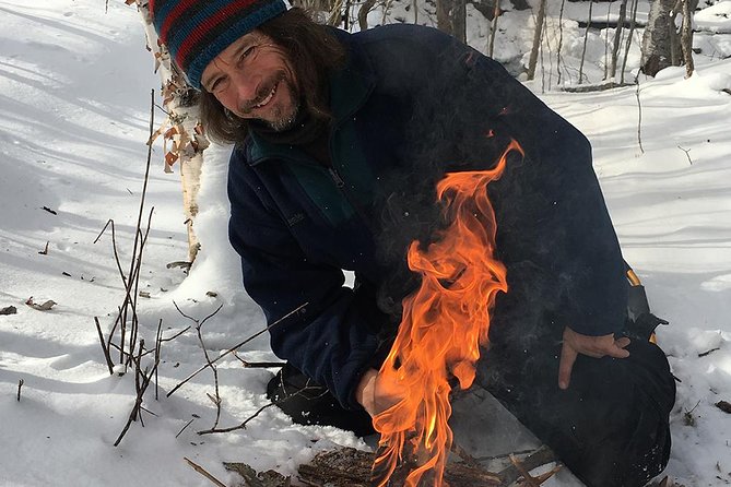 Fire Man Guided Snowshoe Tour in Mont-Tremblant - Guides who add more than directions