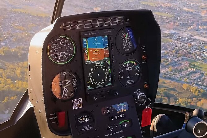 Fly over the City of Ottawa in a Helicopter - Gatineau Park brings forest to the flight