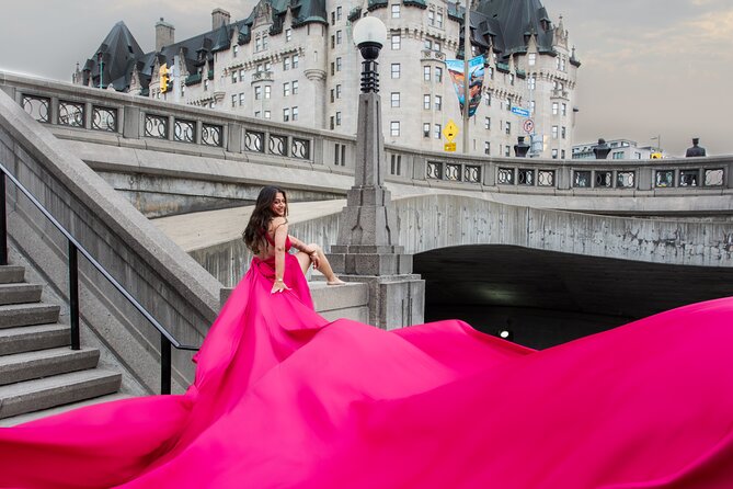 Flying Dress Photoshoot Experience in Ottawa - Key points to know before you book