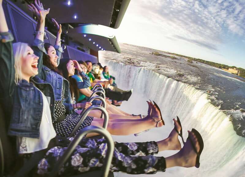Flyover in Vancouver: An Immersive Flying Theatre Experience - Wind, mist, sound, and scents