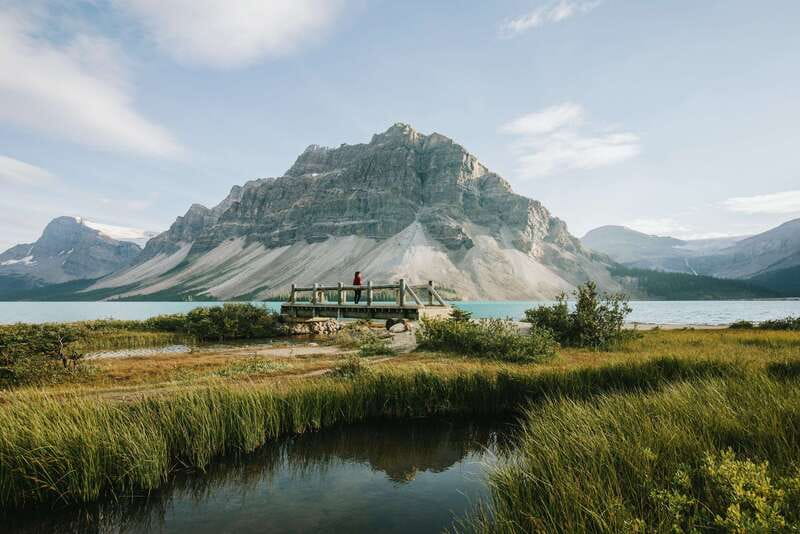 From Banff: Columbia Icefield Tour with Glacier Skywalk - The Columbia Icefield Skywalk looks down into Sunwapta Valley