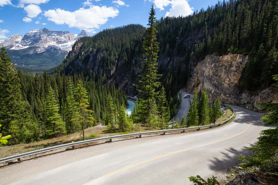 From Banff: Lake Louise, Emerald Lake & Takakkaw Falls - Takakkaw Falls and the sound of the Yoho River