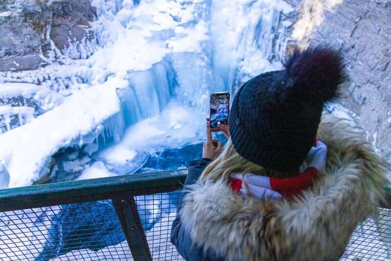 From Banff: Marble & Johnston Canyon Icewalk Combo - Key points at a glance
