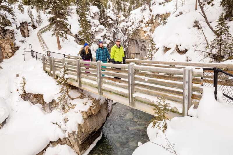 From Banff: Marble & Johnston Canyon Icewalk Combo - How much time you really spend walking