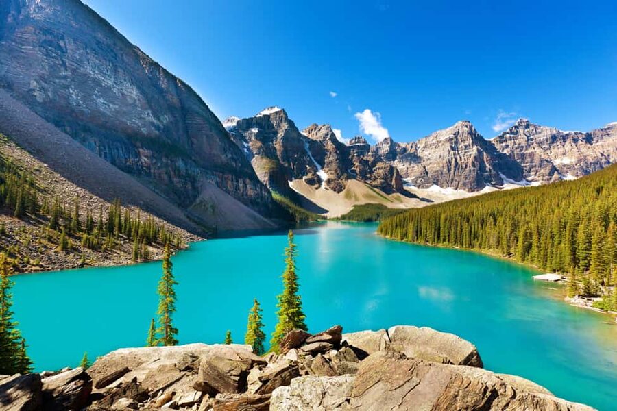 From Banff: Moraine Lake & Lake Louise Tour - Starting in Banff or Canmore