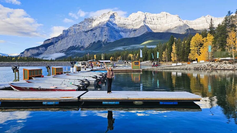 From Calgary to Banff: Day Trip with Wolfdog Sanctuary Visit - Fairmont Banff Springs Hotel adds history and architecture