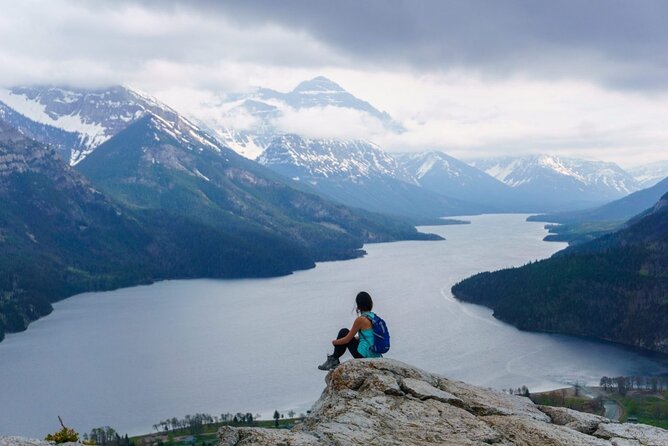 From Calgary to Waterton National Park Nature History and Wonders - Lundbreck Falls brings the first burst of nature