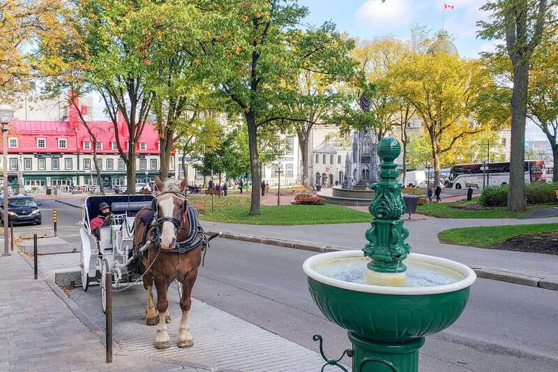 From Montreal: Quebec City and Montmorency Falls Day Trip - Three hours to explore Petit Champlain