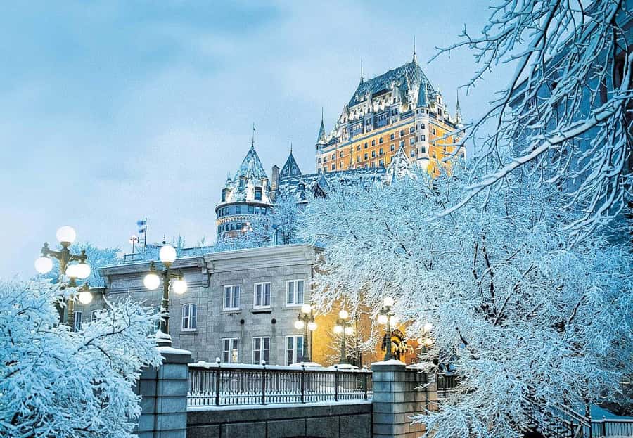 From Montreal: Quebec City Day Trip with Ice Hotel Entry - Old Quebec, with a short guided look and free time