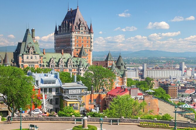 From Montreal: Quebec City & Montmorency Falls Full Day Trip - Château Frontenac and Dufferin Terrace