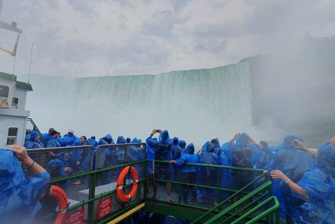 From Toronto: Niagara Falls Day Tour with Optional Boat Cruise - Skylon Tower, Clifton Hill, and Journey Behind the Falls