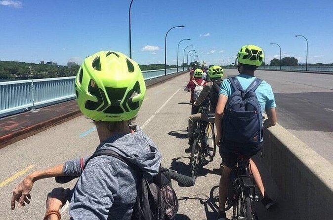 Full Day Family Bike Rental - Following the waterfront to the Port of Montreal