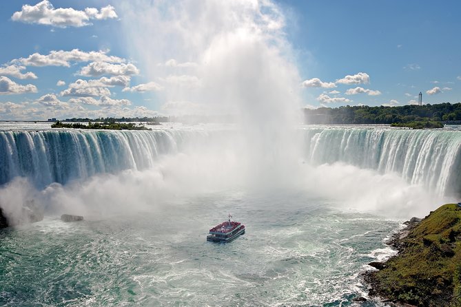 Full-Day Niagara Falls Tour from Toronto w/Boat/JBF/Tower - Journey Behind the Falls: a different angle on Horseshoe Falls