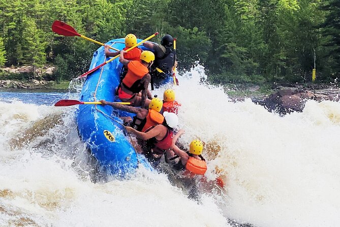 Full day rafting on the Ottawa River - What the $118.75 price includes