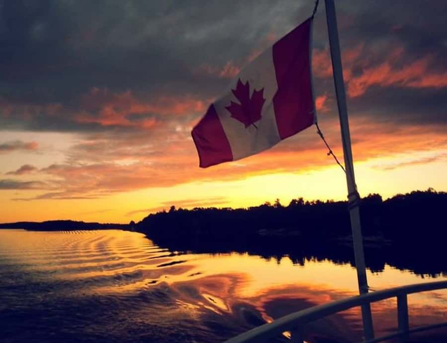 Gananoque: 1000 Islands Fireworks Cruise - The Fourth of July route and its famous sights
