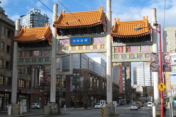 Gastown, Chinatown & Granville Island - Vancouver Bike Tours - Vancouver Biennale installations