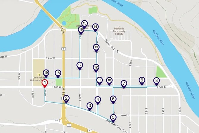 Ghosts of Drumheller: a Smartphone Audio Ghost Tour - From hoodoos to the Waldorf Hotel