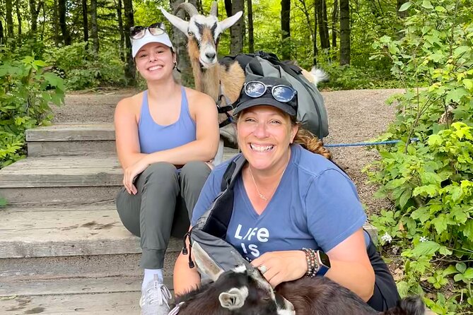 Goat Hiking, Beaver Dam Visit and picnic in Quebec forest - Why the guide matters so much
