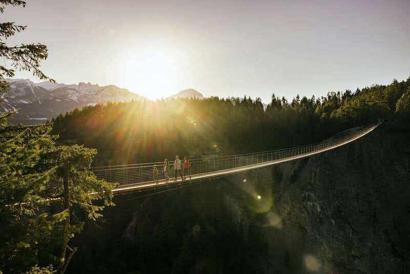 Golden, BC: Golden Skybridge Bridge Pass Admission - Crossing the first suspension bridge