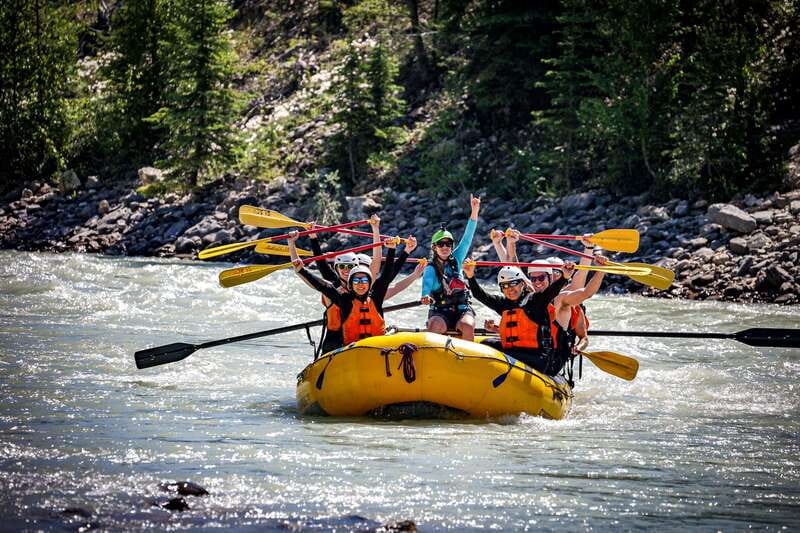 Golden, BC: Kicking Horse River Family Rafting with Lunch - The one rapid that supplies the thrill