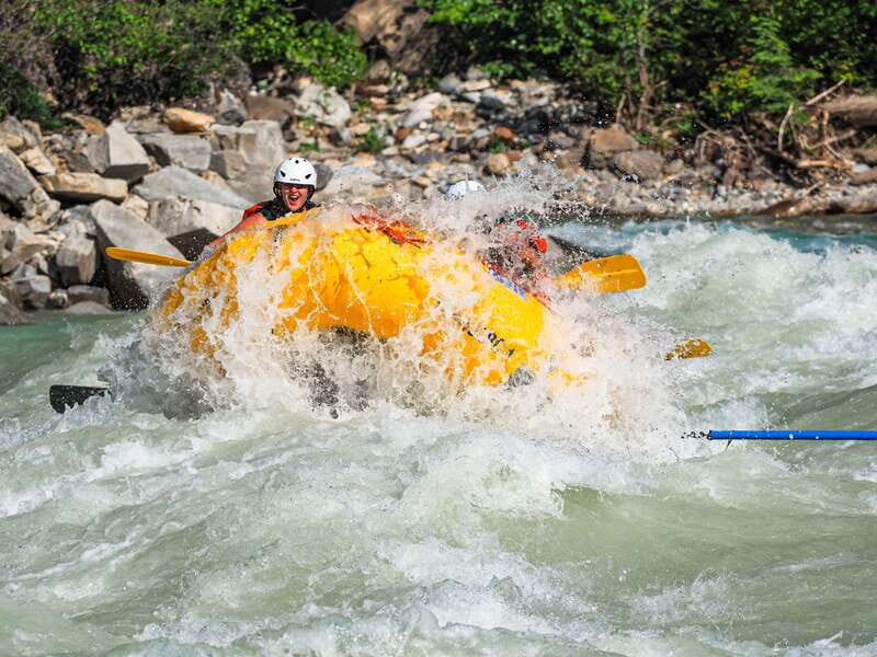 Golden, BC: Kicking Horse River Half Day Whitewater Rafting - Portage Shotgun and the biggest splashes