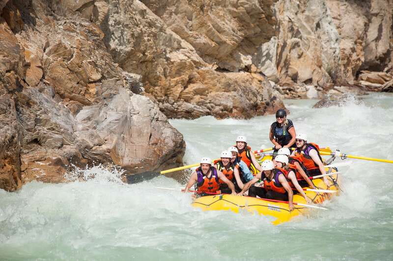 Golden, BC: Kicking Horse River Whitewater Raft Experience - The upper canyon gives you time to settle in