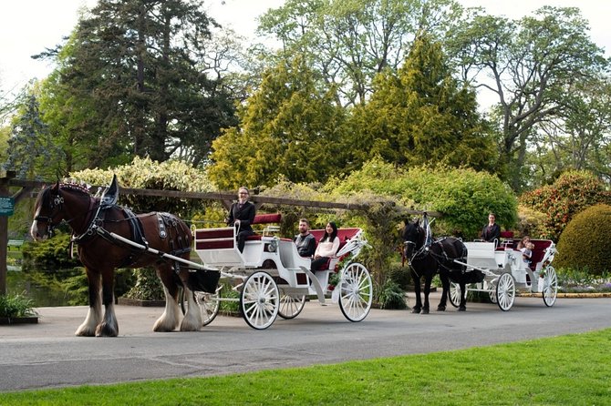 Grand Horse-Drawn Carriage Tour of Victoria - Salish Sea views and the Olympic Mountains