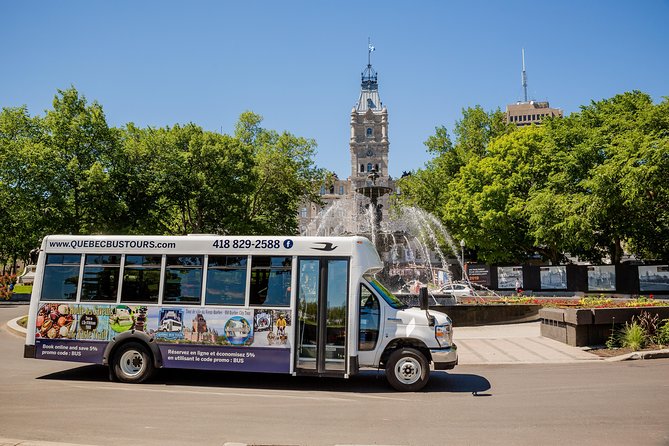 Group Excursion of Quebec City and Montmorency Falls - Fortifications and Parliament Square