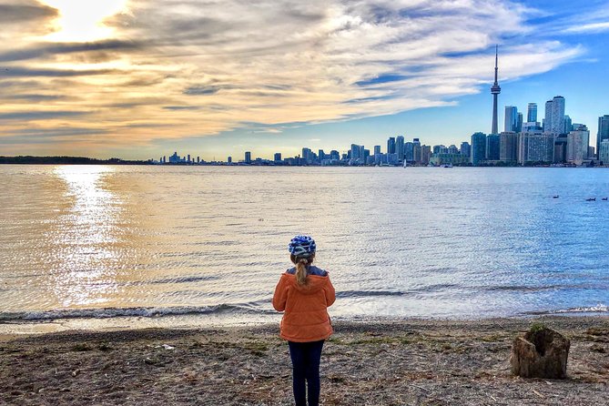 Guided Bicycle Tour - Toronto Waterfront, Island and Distillery - Ireland Park and the Toronto skyline