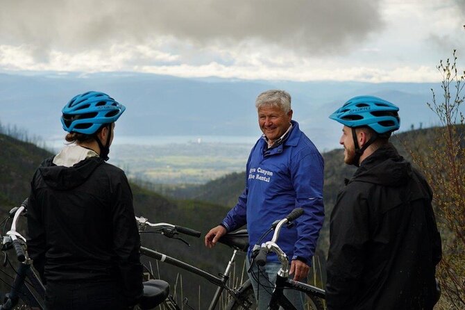 Guided Bike Tour on Historical Kettle Valley Railway at Myra Canyon & Wine Tour - Three or four Okanagan winery stops
