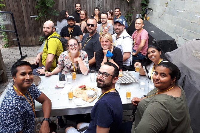 Guided Happy Hour Brew Tour in Montreal with Dinner - Benelux: a full hour for tasting and conversation
