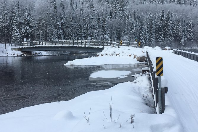 Guided Snowmobile Tours - Getting ready in the included winter gear