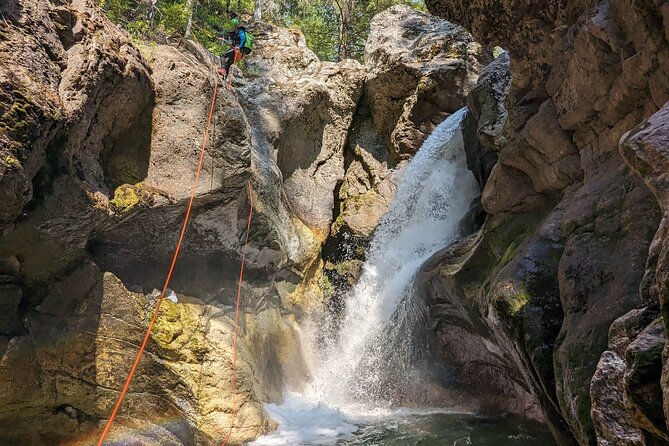 Half Day Canyoning Experience in Revelstoke - Learning the ropes before entering the creek