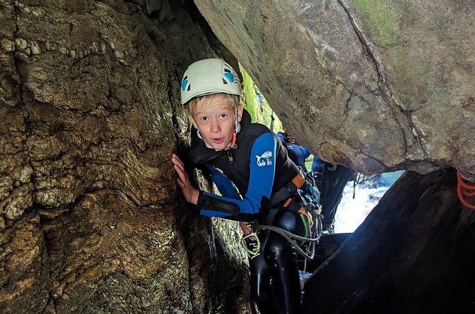 Half Day Canyoning Experience in Revelstoke - Rappelling, rock slides, and creek scrambling
