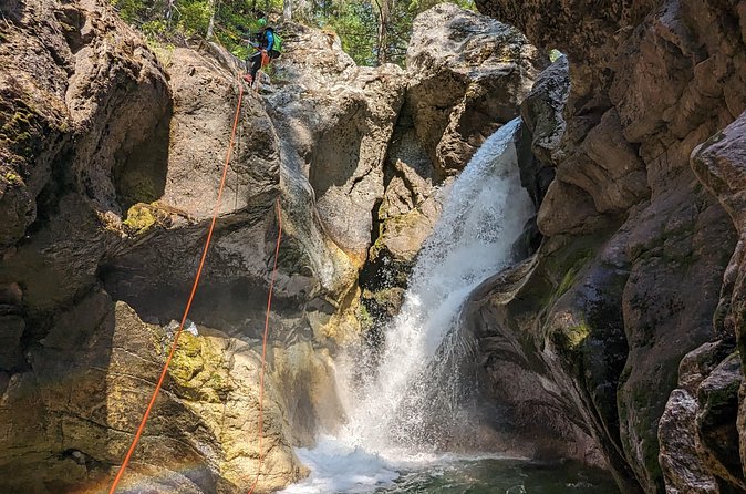 Half Day Canyoning Experience in Revelstoke - The scenery is best viewed from inside the creek