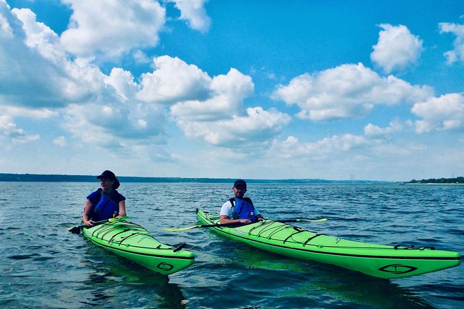 Half-Day Orleans Island Small-Group Sea Kayaking Tour - Following the guide onto the river