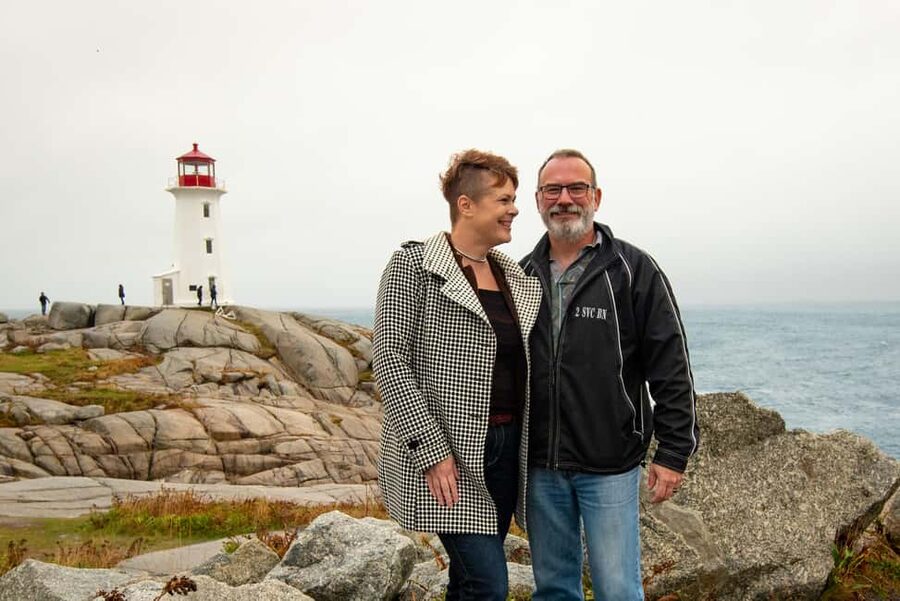 Halifax: Peggy's Cove, Citadel and Titanic Cemetery Tour - Peggy’s Point Lighthouse and the Atlantic coast