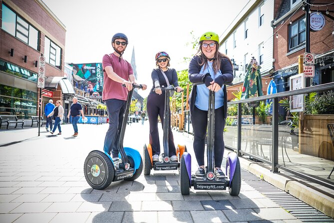 Halifax Segway City Spin - Starting at Salt Yard with plenty of practice